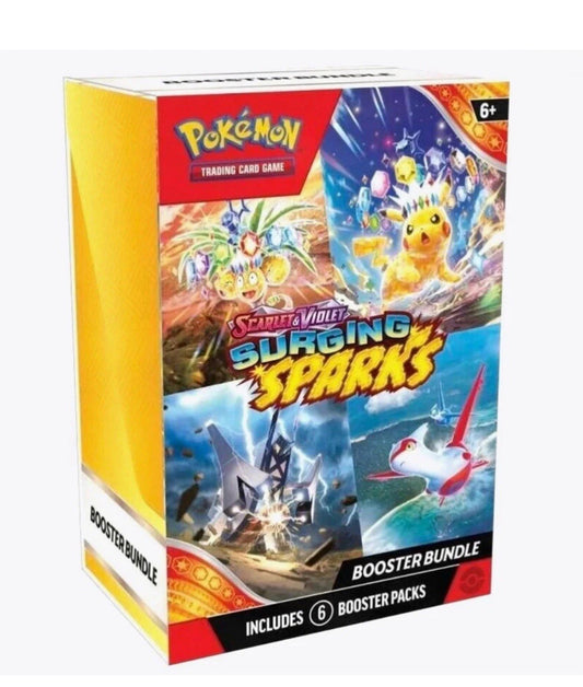 Pokemon Scarlet & Violet Surging Sparks Booster Bundle
