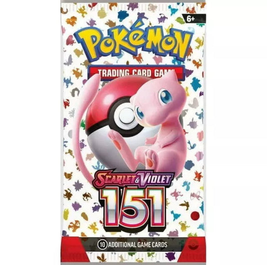 10X Pokemon Scarlet & Violet 151 Booster Pack